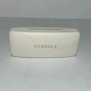 Versace Eyeglass Sunglass Case White